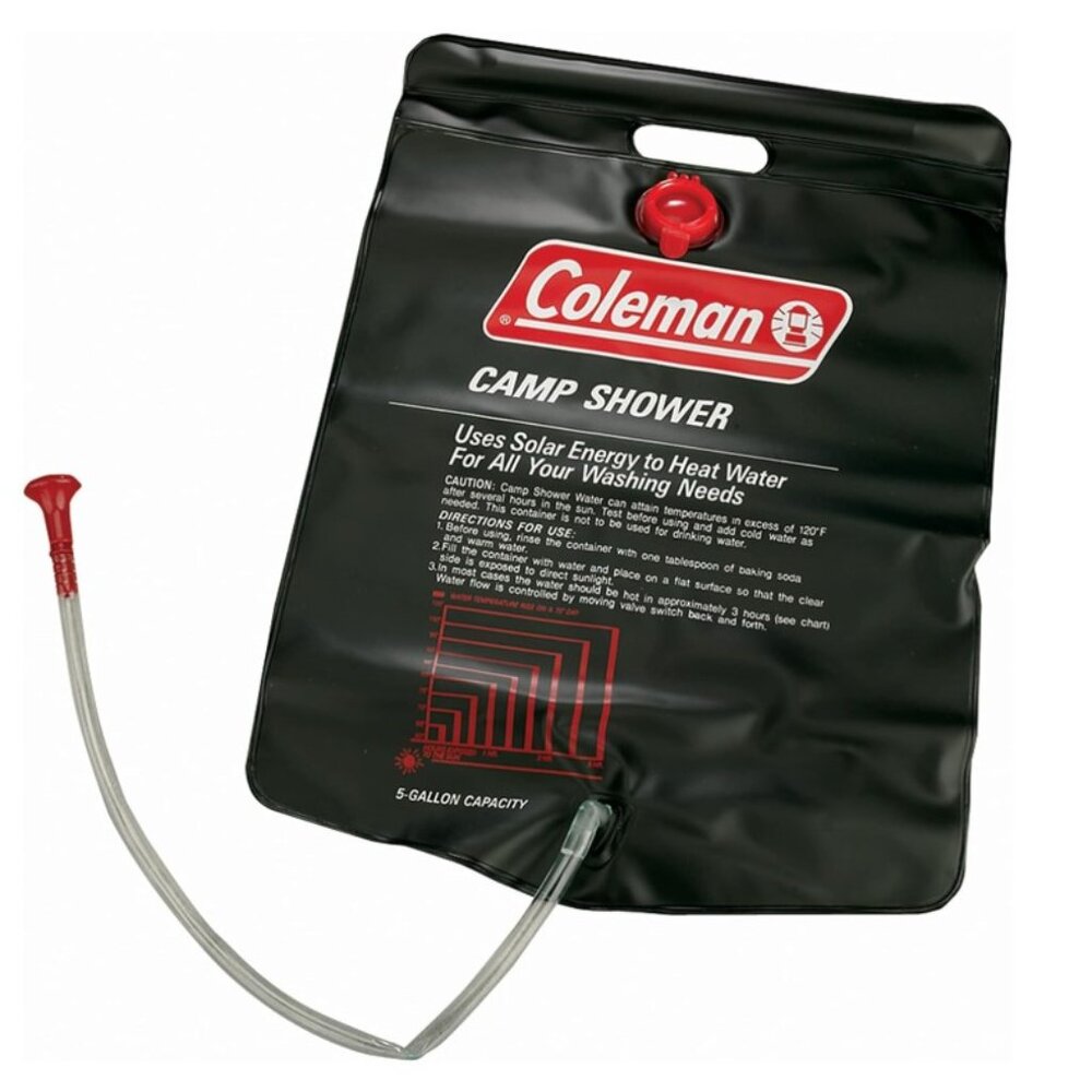 NWOT Coleman Solar Shower 5 Gallon #G2508-0219